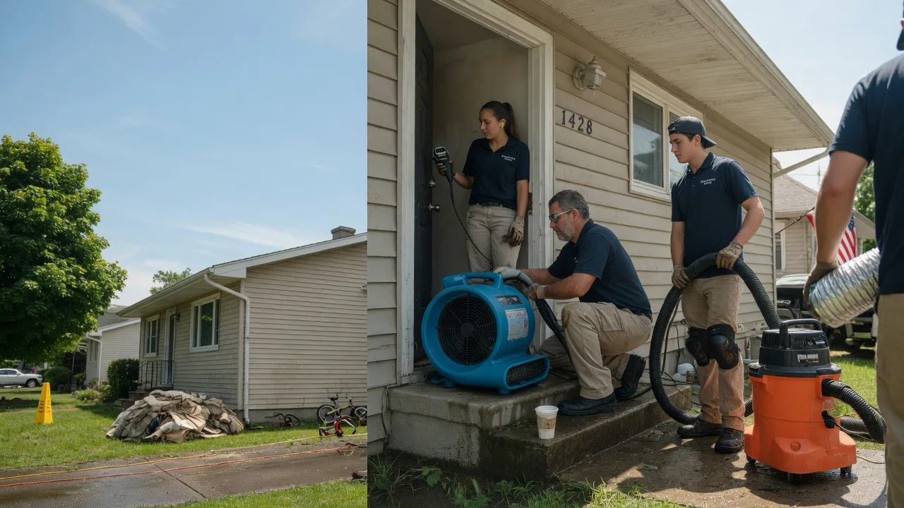 Water Damage Restoration in Lower Peach Tree, AL near me